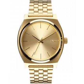 NIXON Time Teller - A045-511-00 , Gold case  with Stainless Steel Bracelet