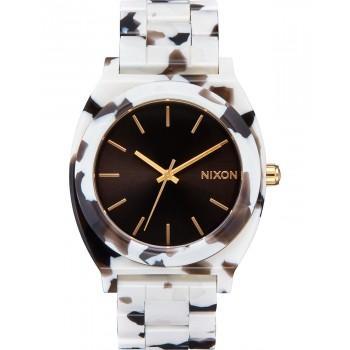 NIXON Time Teller - A327-2882-00 , Multicolor case  with Multicolor  Biosourced Bracelet