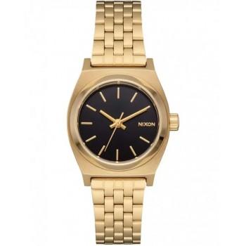 NIXON Time Teller Small - A399-5333-00,  Gold case with Stainless Steel Bracelet