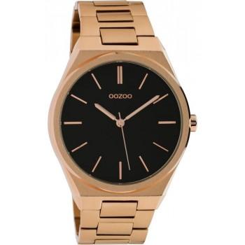 OOZOO Timepieces - C10338, Rose Gold case with Stainless Steel Bracelet