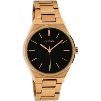 OOZOO Timepieces - C10344, Rose Gold case with Stainless Steel Bracelet