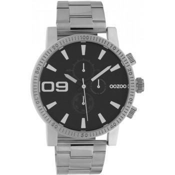 OOZOO Timepieces - C10706, Silver case with Stainless Steel Bracelet