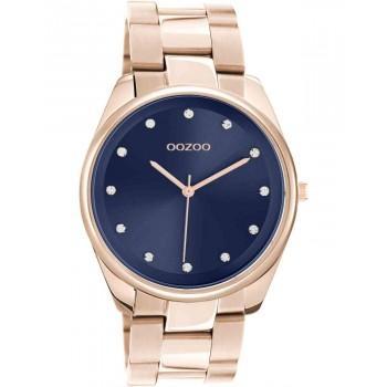 OOZOO Timepieces - C10967, Rose Gold case with Stainless Steel Bracelet