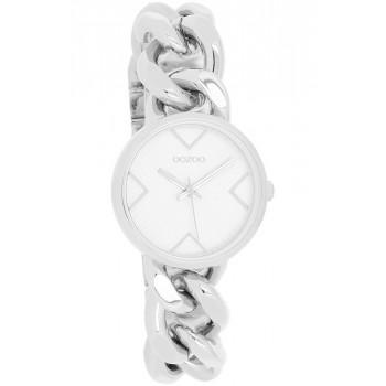 OOZOO Timepieces - C11125, Silver case with Stainless Steel Bracelet