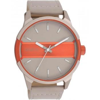 OOZOO Timepieces - C11230, Beige case with Beige Leather Strap 