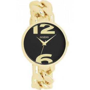 OOZOO Timepieces - C11264, Gold case with Stainless Steel Bracelet