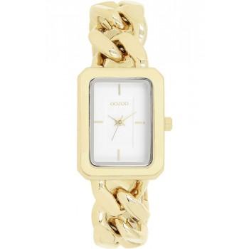 OOZOO Timepieces - C11272, Gold case with Stainless Steel Bracelet