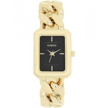 OOZOO Timepieces - C11274, Gold case with Stainless Steel Bracelet