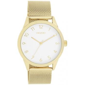 OOZOO Timepieces - C11322, Gold  case with Stainless Steel Bracelet