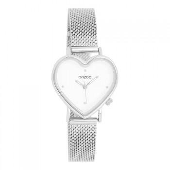 OOZOO Timepieces - C11413, Silver case with Metal Bracelet