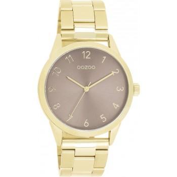 OOZOO Timepieces - C11425, Gold case with Stainless Steel Bracelet