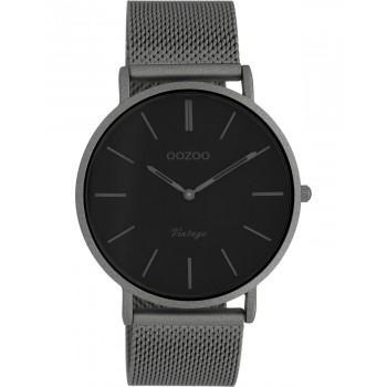 OOZOO Vintage - C9929,  Gray case with Metal Strap