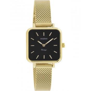 OOZOO Vintage - C20264, Gold  case with Stainless Steel Bracelet