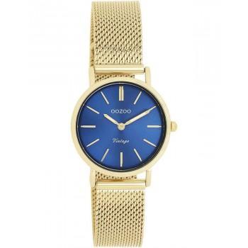 OOZOO Vintage - C20293, Gold case with Stainless Steel Bracelet