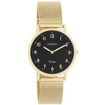 OOZOO Vintage - C20349, Gold case with Stainless Steel Bracelet