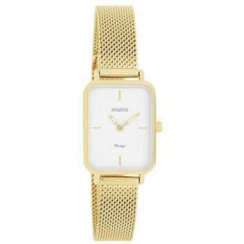 OOZOO Vintage - C20352, Gold case with Stainless Steel Bracelet