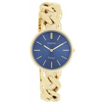OOZOO Vintage - C20359, Gold case with Stainless Steel Bracelet