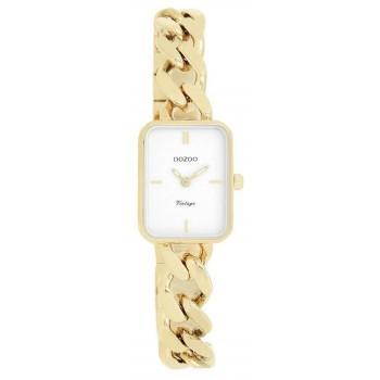 OOZOO Vintage - C20362, Gold case with Stainless Steel Bracelet