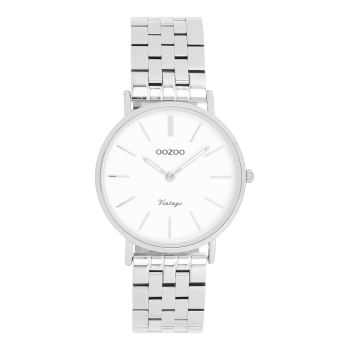 OOZOO Vintage - C20405, Silver case with Stainless Steel Bracelet