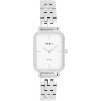 OOZOO Vintage - C20416, Silver case with Stainless Steel Bracelet