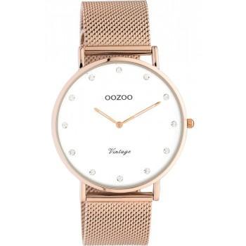 OOZOO Vintage - C20238, Rose Gold case with Stainless Steel Bracelet