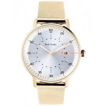 PAUL SMITH Gauge - P10130,  Gold case with Stainless Steel Bracelet
