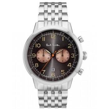 PAUL SMITH Precision Chronograph  - P10019,  Silver case with Stainless Steel Bracelet
