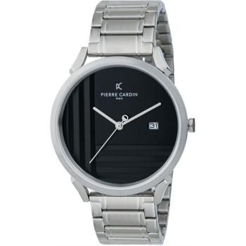 PIERRE CARDIN Pigalle Geometric - CPI.2042,  Silver case with Stainless Steel Bracelet
