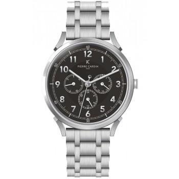 PIERRE CARDIN Pigalle Motion - CPI.2115,  Silver case with Stainless Steel Bracelet