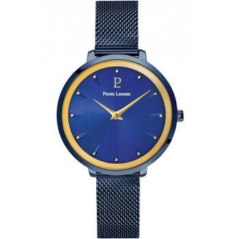 PIERRE LANNIER Asteroide - 033L869  Blue case with Stainless Steel Bracelet
