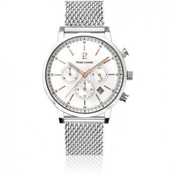 PIERRE LANNIER Chrono  - 205G108 , Silver case  with Stainless Steel Bracelet