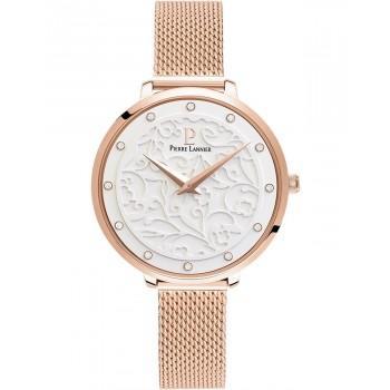 PIERRE LANNIER Eolia  Ladies Crystals - 039L908  Rose Gold case with Stainless Steel Bracelet