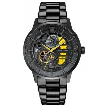 PIERRE LANNIER  Paddock  Automatic - 344A449 Black case with Stainless Steel Bracelet