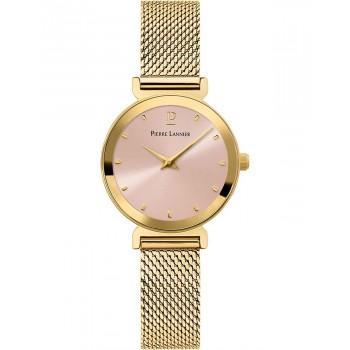 PIERRE LANNIER Pure - 035R552,  Gold case with Stainless Steel Bracelet