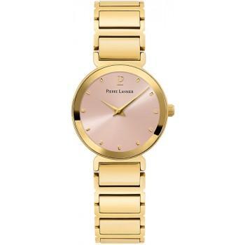 PIERRE LANNIER Pure - 036N552  Gold case with Stainless Steel Bracelet
