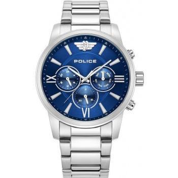POLICE Avondale - PEWJK0004404,  Silver case with Stainless Steel Bracelet