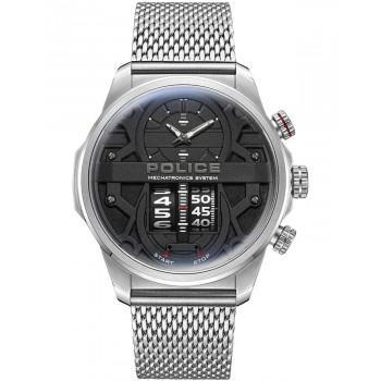 POLICE Rotorcrom - PEWJG0006504,  Silver case with Stainless Steel Bracelet