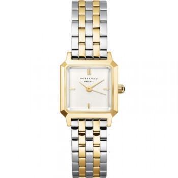 ROSEFIELD The Boxelle - BWDSG-B03 Gold case with Stainless Steel Bracelet