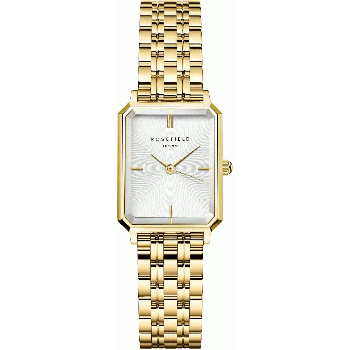 ROSEFIELD The Octagon XS - OWGSG-O60  Gold case with Stainless Steel Bracelet