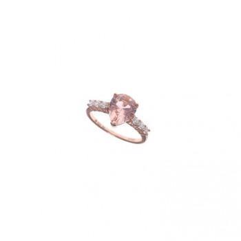 SALVATORE PLATA Δαχτυλίδι από ασήμι 925 Rose Gold  257S0003/16