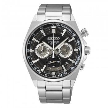 SEIKO Conceptual Series Chronograph - SSB397P1  Silver case with Stainless Steel Bracelet