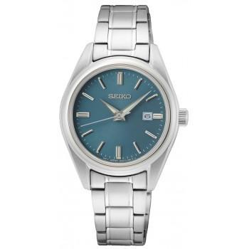 SEIKO Essential Time Ladies - SUR531P1 Silver case  with Stainless Steel Bracelet