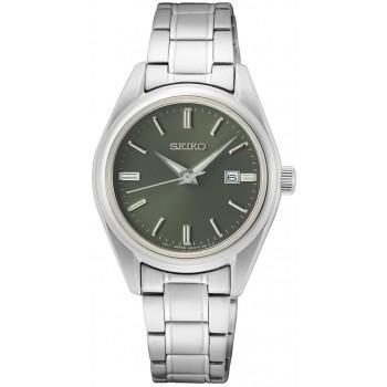 SEIKO Essential Time Ladies - SUR533P1 Silver case  with Stainless Steel Bracelet