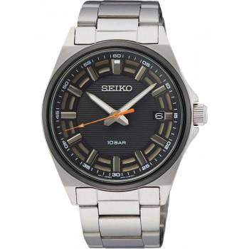 SEIKO Racing Sports - SUR507P1, Silver case with Stainless Steel Bracelet