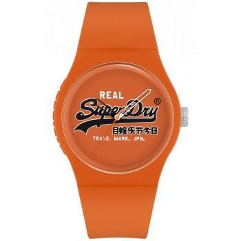 SUPERDRY Urban Original  - SYG280OB,  Orange case with Orange Rubber Strap