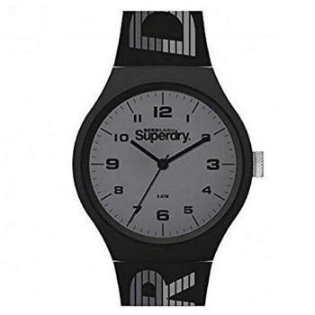 SUPERDRY Urban XL Racing  - SYG269BE,  Black case with Black Rubber Strap