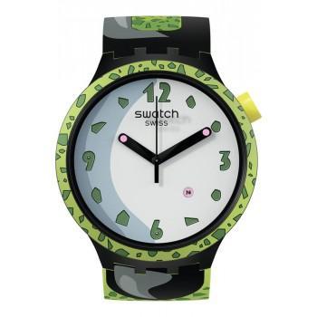SWATCH Cell X Swatch Dragonball Z- SB01Z401,  Multicolor  case with Multicolor Rubber Strap
