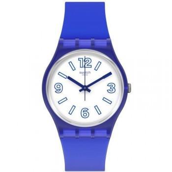 SWATCH Electric Shark - GN268  Blue case with Blue Rubber Strap