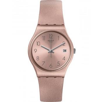 SWATCH Pinkbaya - GP403,  Rose Gold case with Pink Rubber Strap