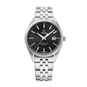 SWISS MILITARY by CHRONO Mens - SM34065.01  Silver case with Stainless Steel Bracelet